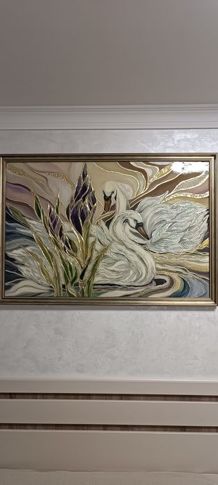 Картина “ Лебединая верность"