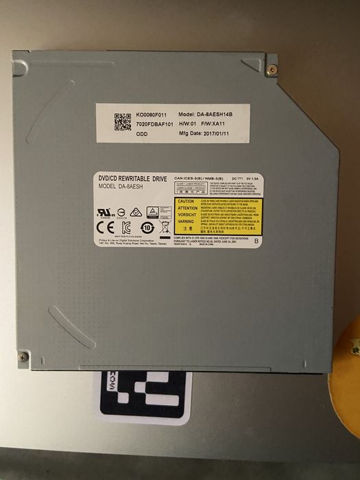 DVD/CD привод для ноутбука 9.5мм. Дисковод