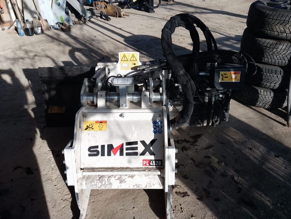 Freză asfalt beton simex pl 4520 roată săpat simex rw 500