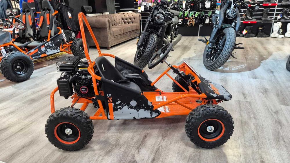 Kart copii cu motor KAYO-S70 (+4 ani, 4T, 70cc, 1.9cp) @ www.mymotocluj.ro