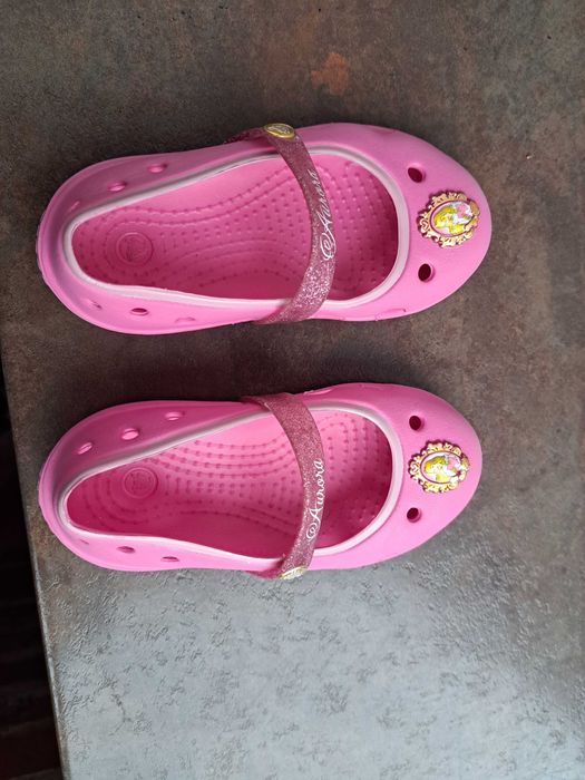 детски сандали,,летни обувки,гумени балерини,Crocs,за момиче,23