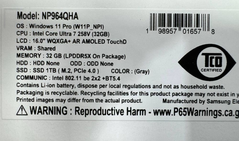 Samsung Galaxy Book5 Pro 360 16" (USA)