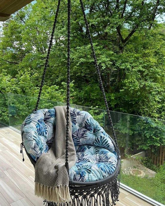 Подвесные кресла-гамаки макраме на заказ