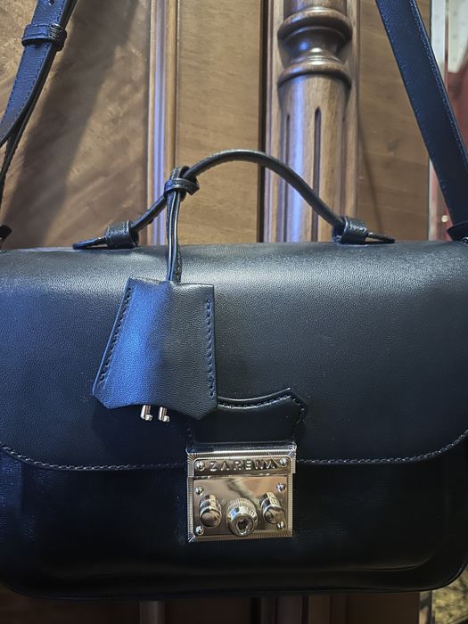 Кожена дамска чанта Зарена