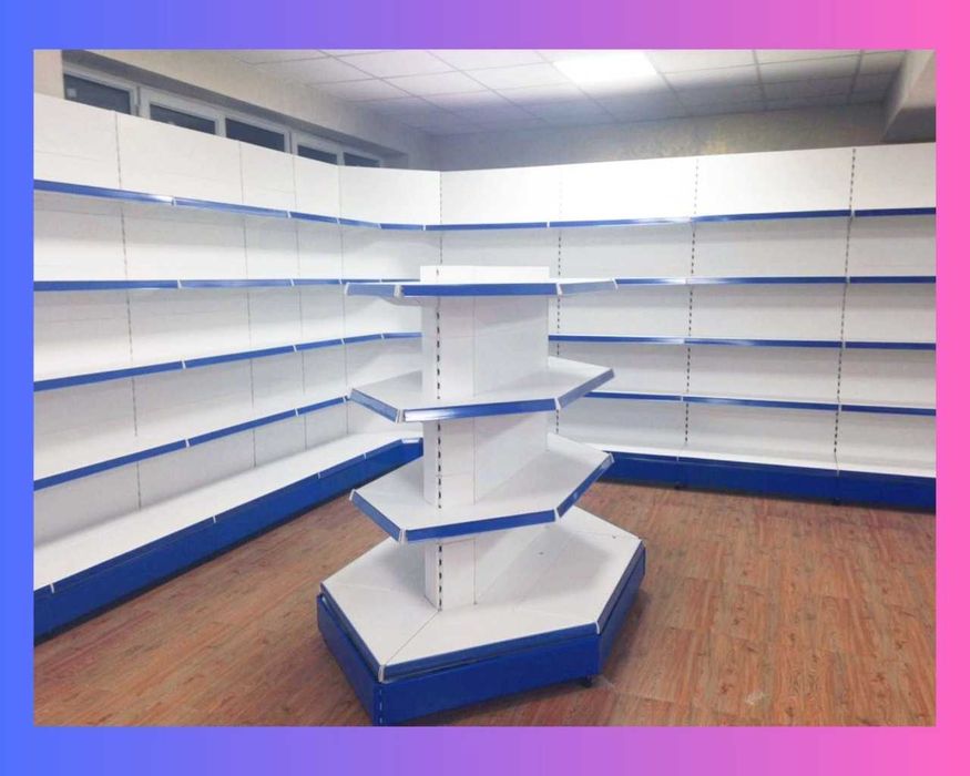 Металлический стеллаж, полка стеллаж, metall stellaj, raf tokchasi