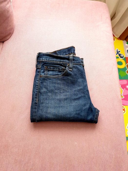 Blug Gros Iarna Jeans Levi Strauss Original Dama XS S M - 27 28 x32 34