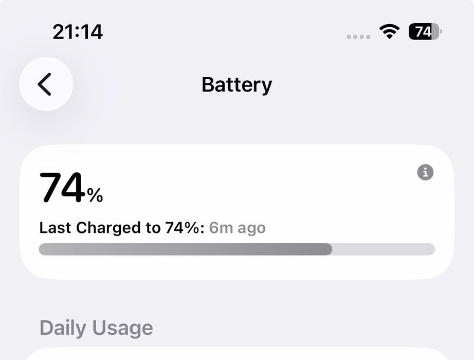 Vand Iphone 14 Blue, 128 GB - stare foarte buna