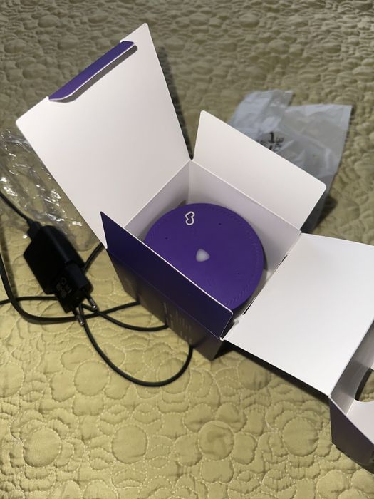 Умная колонка с Алисой Яндекс.Станция Лайт Ультрафиолет ( Фиолетовая )