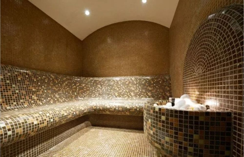 Sauna pod klyuch [1] под ключ Сауна [1] мозаика, подвесные потолки