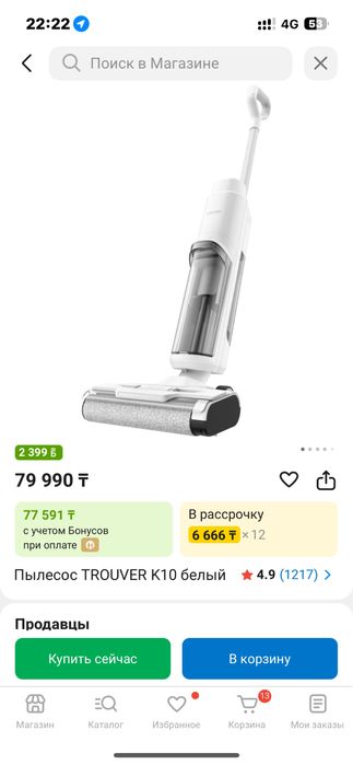 Моющий пылесос TROUVER