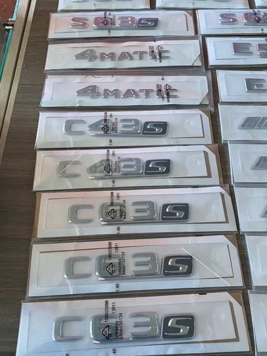 Шильдики для Mercedes