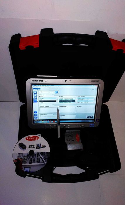 Pret redus ! Diagnoza auto multimarca pentru Itp/Service clasa 2+3 + Laptop militar Panasonic antisoc, limba romana, totul instalat turisme/camioane