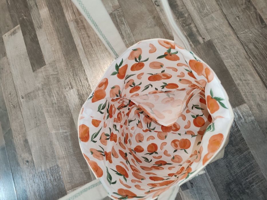 Sacoșa tote bag handmade