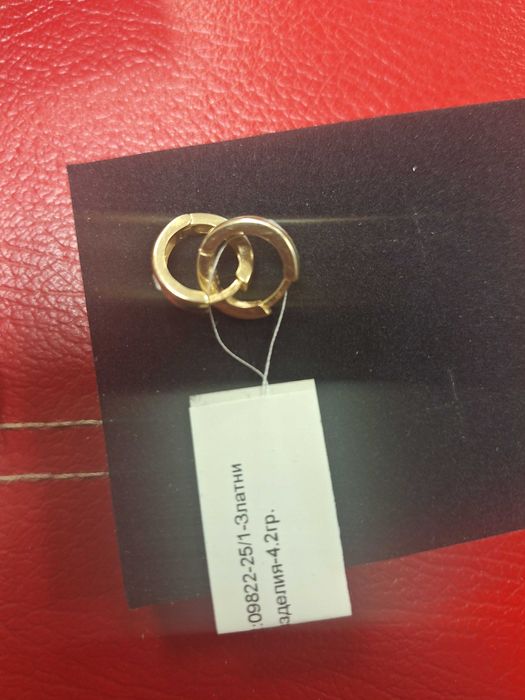 Златни Обеци - 14к. - 4,20гр.