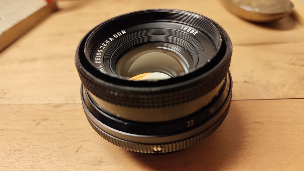 Obiectiv Carl Zeiss Jena Biometar RED MC 2.8/80mm