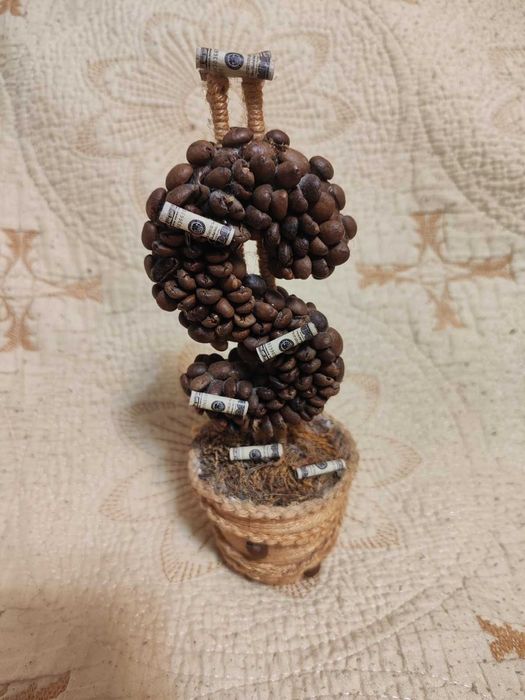 Подарок, сувенир,  Handmade  знак  доллар