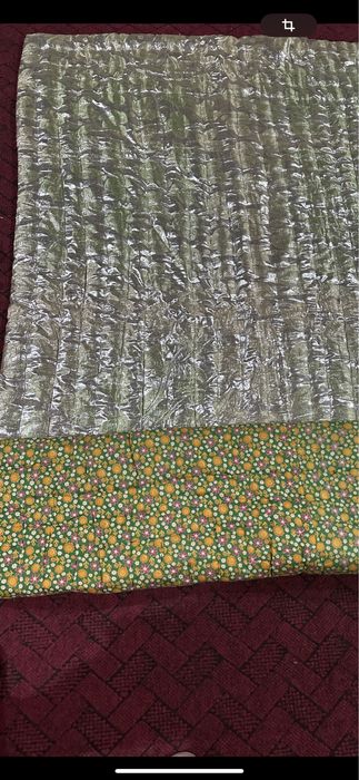 2 таМайда кавилган  пахта парча курпа бир кишилик