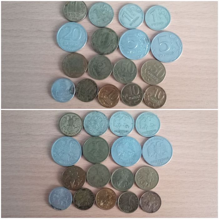 Продам разные монеты