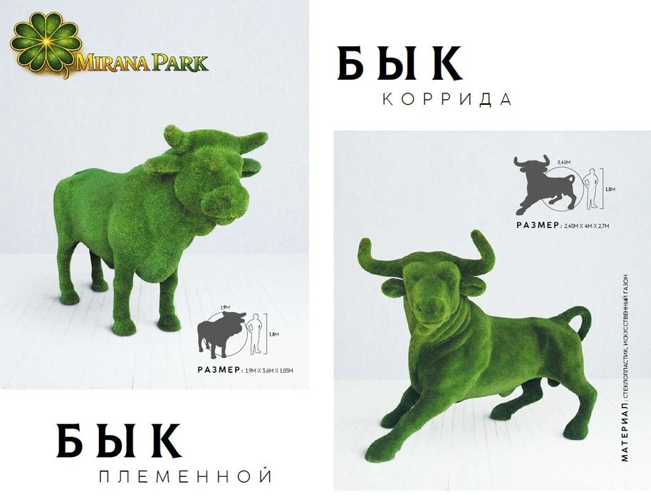 Топиарные фигуры (топиари, топиарий)