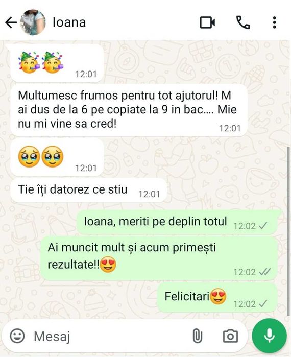 Meditatii Matematica si Informatica cu SUPORT 24/7 100 ron/2