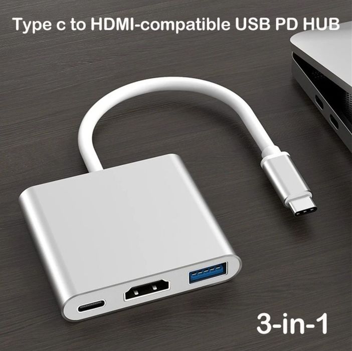 Type C Hdmi HUB Macbook Laptop Telefon