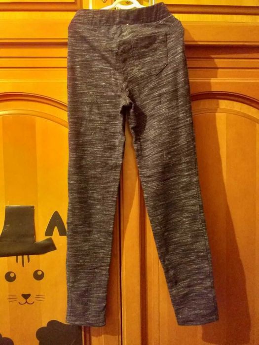 Теплые штанишки на девочку 7-8 лет белорусские