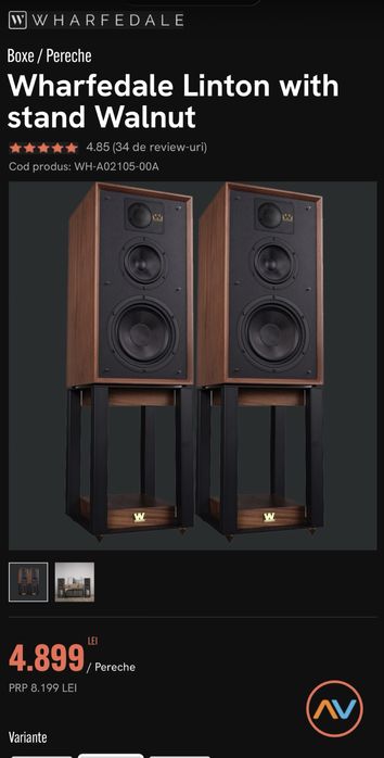 Boxe Wharfedale Linton 85th