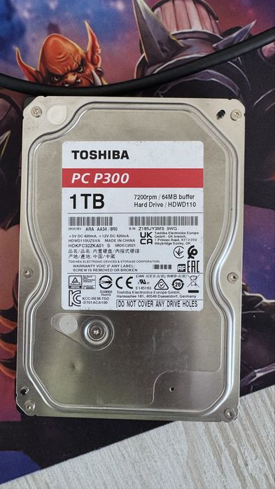 Жесткий диск HDD Toshiba 1 ТБ