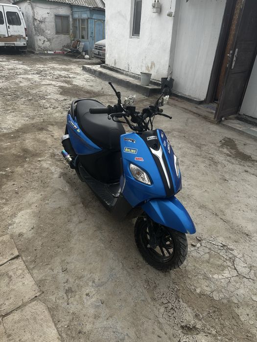 Мопед на ходу без проблем