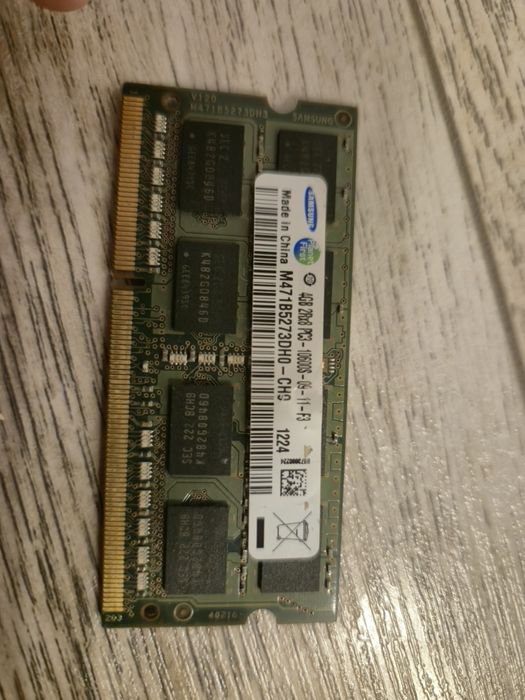 Placuta ram de laptop 4gb ddr3