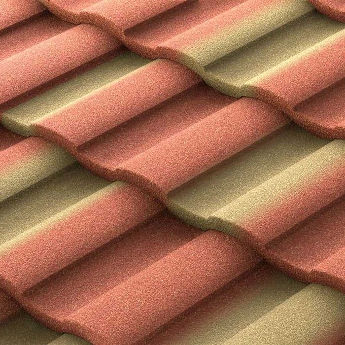 Композитная черепица Metrotile, Профиль-Roman, Цвет-Tuscany