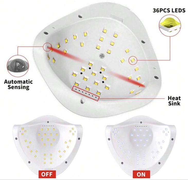 Lampă UV/LED profesională pentru unghii – ca nouă