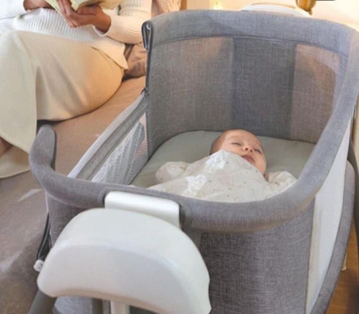 Детская кровать как качели с пультом