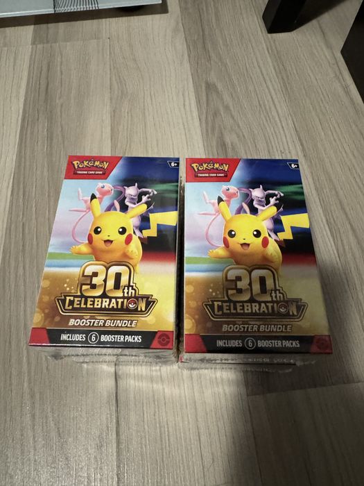 Pokemon 30th Celebration Booster Bundles