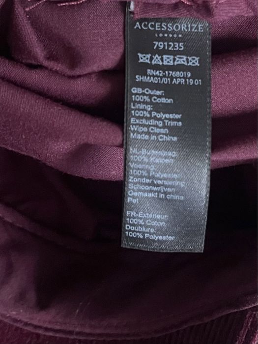 Кепка бордо вельвет