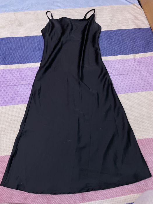 Атлас платье