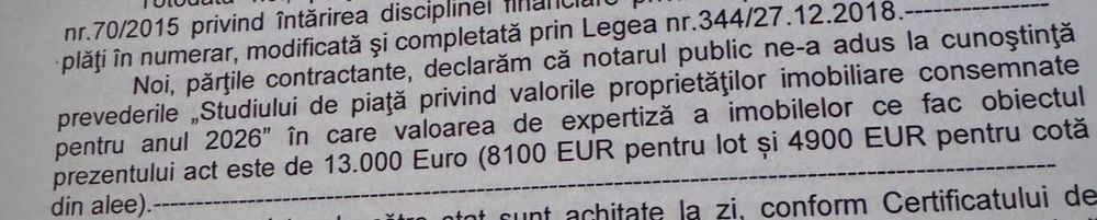 Lot intravilan Corbu
