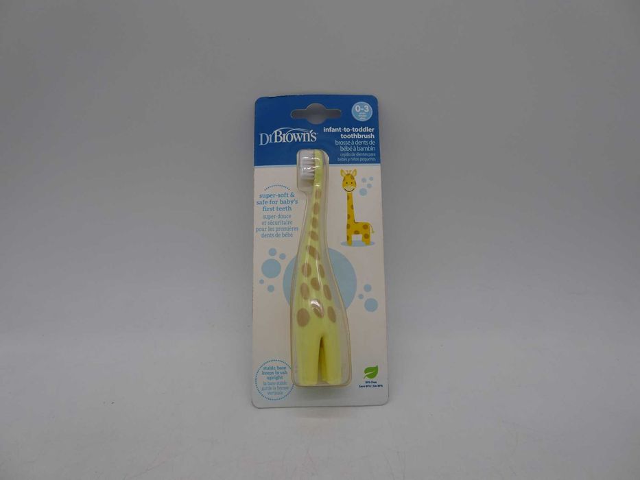 Periuta de dinti design girafa (0-3 ani)