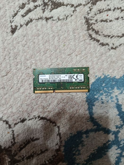 Продаю ddr3l 4gb для ноутбука