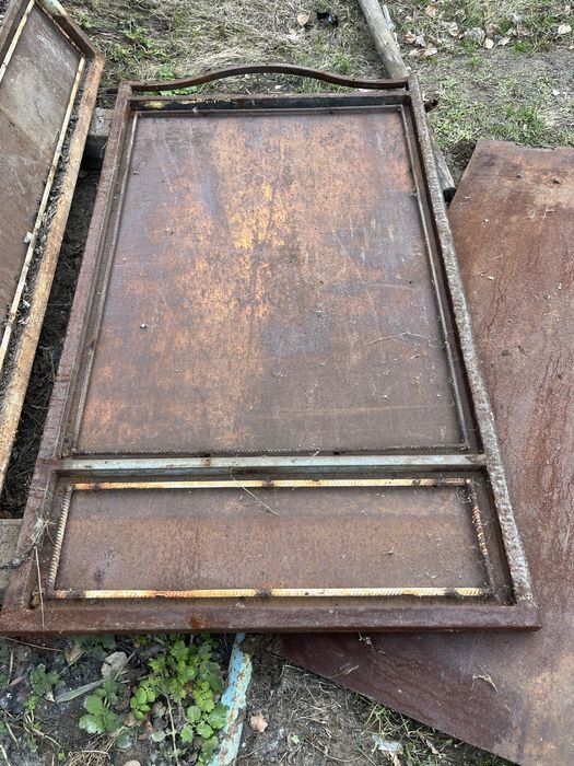 Продам ворота с калиткой. Не давно сваренные