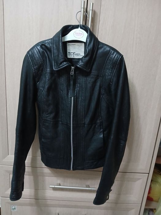 Куртка кожаная 42 размер (S)