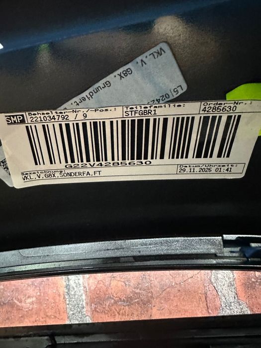Bara fata Bmw M3 G80 M4 G82 Completa