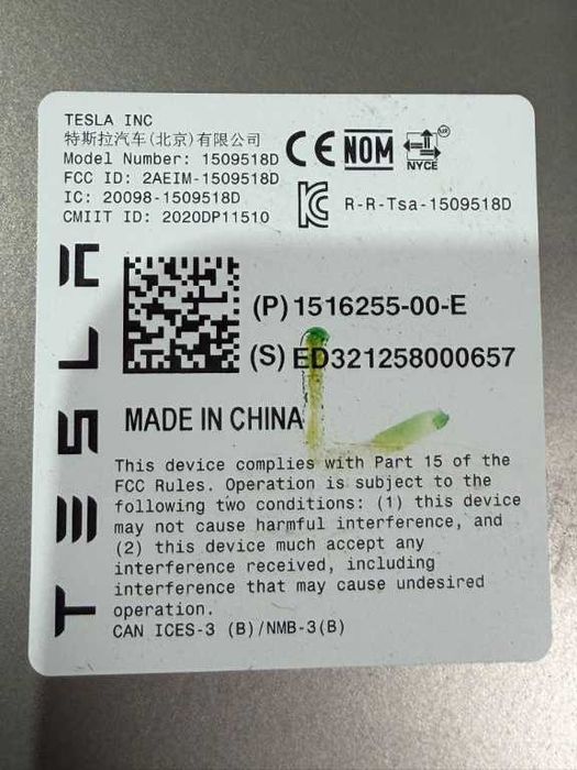 Trim stalp stanga B cu camera NOU 1494240-00-A / 1092978-00-C / 1516255-00-E Tesla Model Y (5YJY)