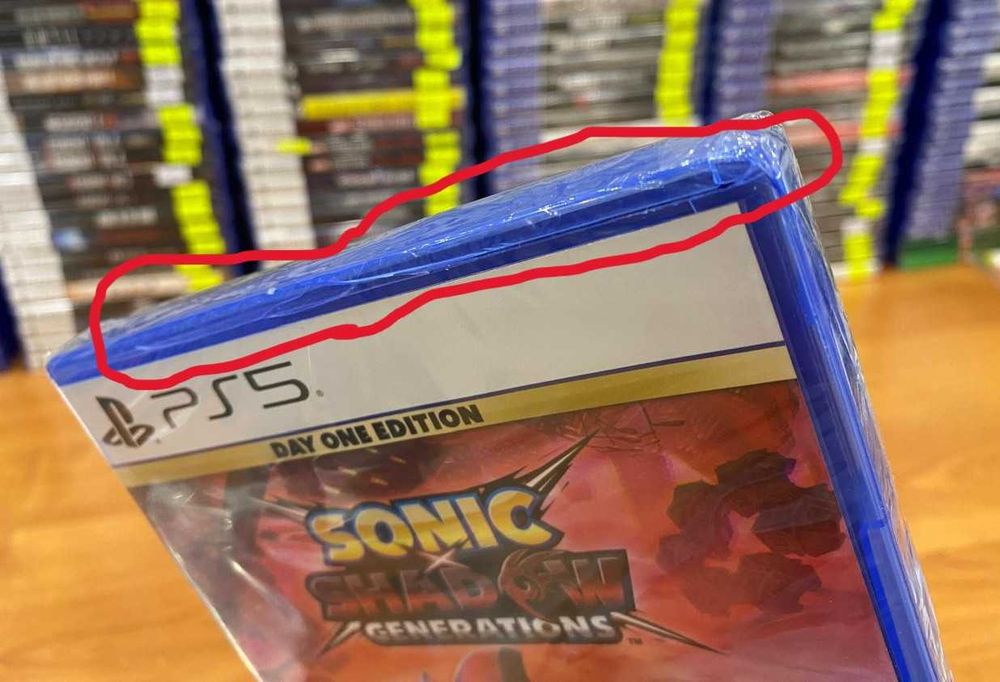 Новый*** Sonic X Shadow Generations Day One Edition PS5/ Соник Пс5