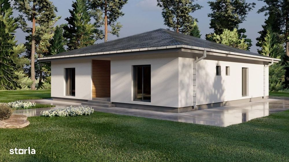 Casă nouă NZEB în Arad – Poltura | 150 mp construiți | Teren 539 mp |