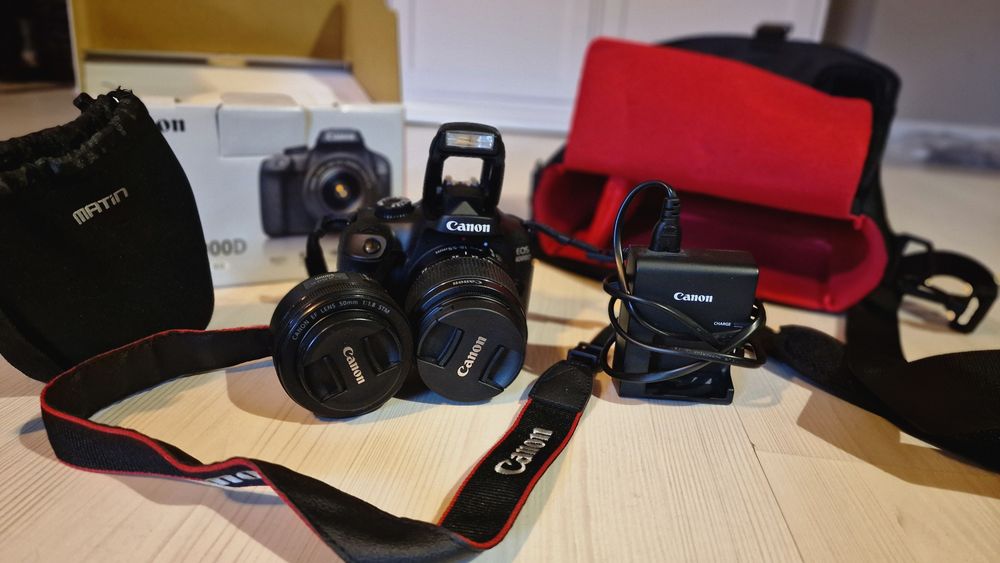 Canon EOS 4000D folosit doar in domeniul de frizerie