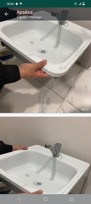 Продам раковины в хорошем состоянии