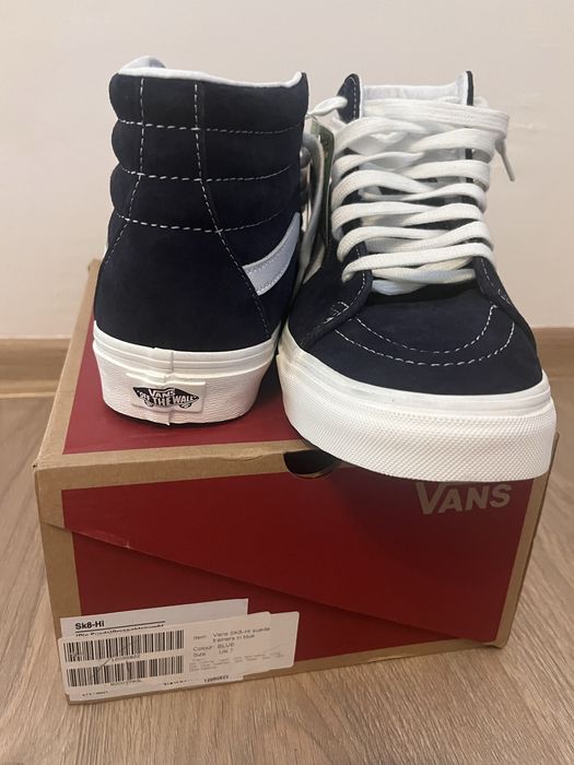 Vans високи кецове, с koжа обработка на Dupont