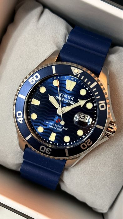 Часы Timex Deepwater Meridian 200 (44 мм) TW2W81500