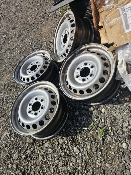 Set 4 jante Janta originala R16 ET 54 mercedes sprinter in 6 gauri la prezoane  valva cu senzor  de presiune punte simpla
